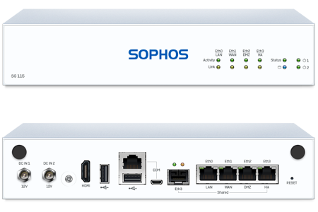 Sophos CS101-8FP Sophos Switch - 8 port with Full PoE - US power cord